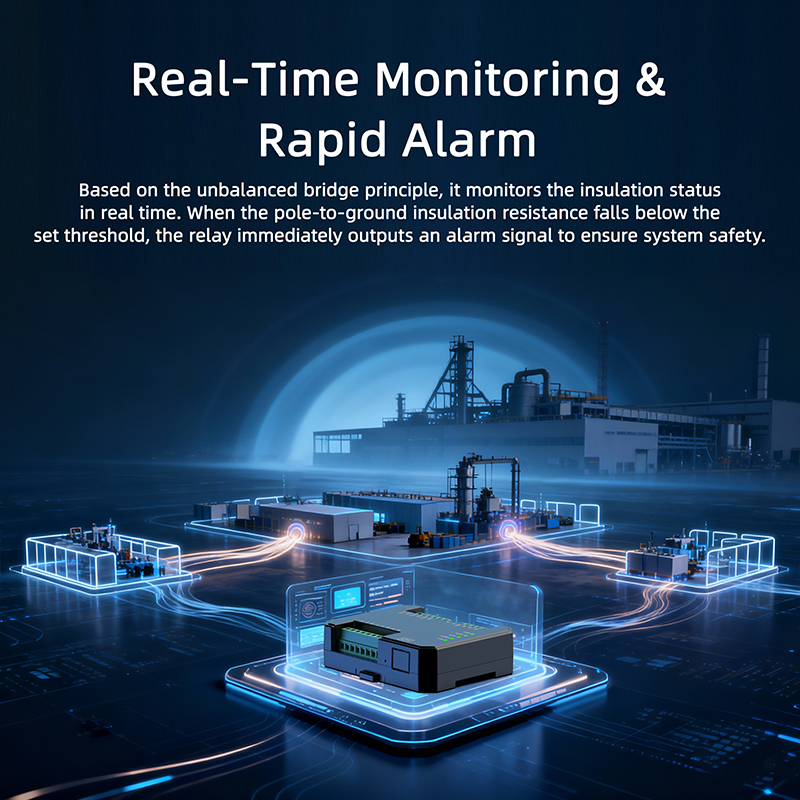 SPM5-MBDC Insulation Resistance Monitoring Module
